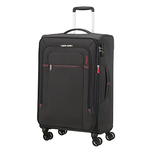 American Tourister Crosstrack Spinner, Cinzento/vermelho (cinzento/vermelho), Mala
