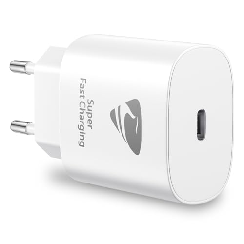 Aioneus Carregador USB C 25 W carregador iPhone carregamento rápido, PD 3.0 USBC tomada de parede adaptador tipo C cabeça para iPhone 16 15 14 13 12 11 Pro MAX XR XS 8 7, iPad, Samsung