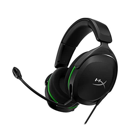 HyperX Cloud X Stinger 2 Core, auriculares, pulseira para jogos Xbox, pulseira de ouvido com microfone, função giratória para silenciar, controlador de 40 mm