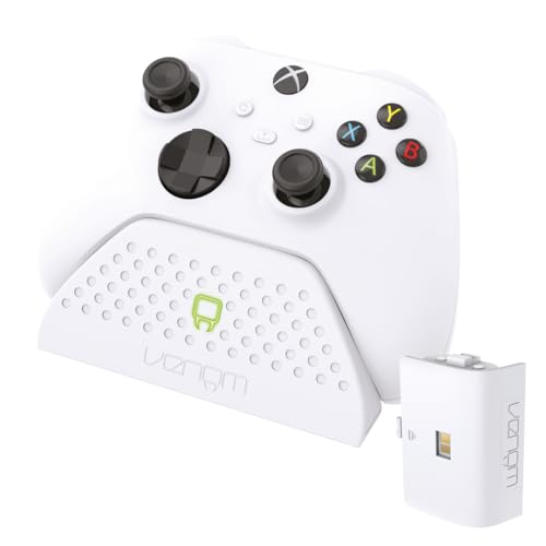 Venom Base de Carga con batería Recargable - Blanca (Xbox Series X & S/Xbox One)