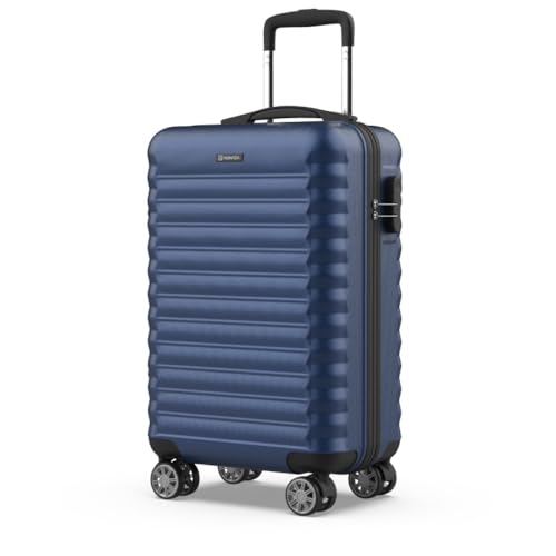 NUMADA - Maleta de Viaje Cabina 55x36x19cm (30L) Upfly XS con Cierre de Combinación y 4 Ruedas Dobles 360. Maleta de Mano Rígida Resistente, Ligera con Interior Compartimentado