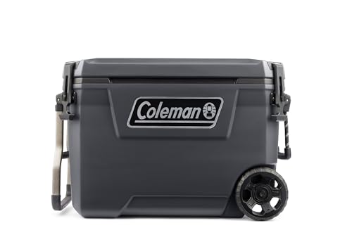 Coleman Convoy Nevera rígida Resistente con Aislamiento | Capacidad 27-62 L | Mantiene el Hielo hasta Durante 5 días | Aislamiento de Espuma Completo | Nevera portátil Grande para Uso en Exteriores