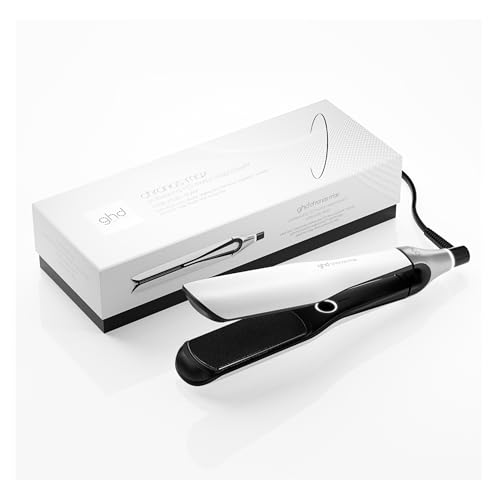 ghd Chronos Max - Ferro de cabelo profissional, Styler com placas 85% mais largas, penteado 3x vezes mais rápido, mais brilho, sem danos causados pelo calor extremo - para cabelo comprido, grosso ou
