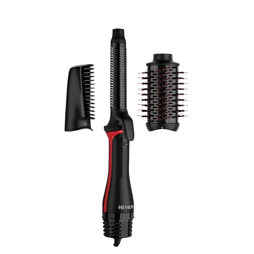 REVLON One-Step Blow-Dry Multi Styler - Secador-ferramenta 3 em 1, cabeça removível, secador, modelador e modelador, RVDR5333