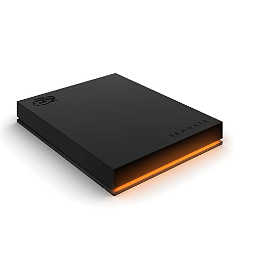 Seagate FireCuda Gaming HDD 2TB, disco rígido externo portátil, PC Gaming, USB 3/2, incl. Serviço de resgate (STKL2000400)