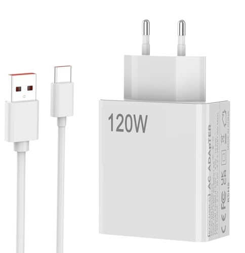 Carregador de carregamento rápido Xiaomi de 120 W, carregador de carregamento rápido para Xiaomi 15 14 13 12 14T 13T 12T 12s Pro Redmi Note K80 K70 K50 Ultra 12 11T 11 Plus Black Shark 4 555 Tipo de