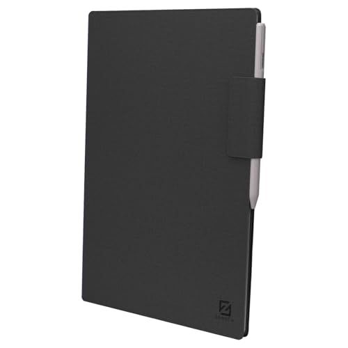 ZhaoCo Capa magnética para Remarkable Paper Pro 11,8" 2024, leve capa Folio Case Cover de couro PU com fecho protetor - preto