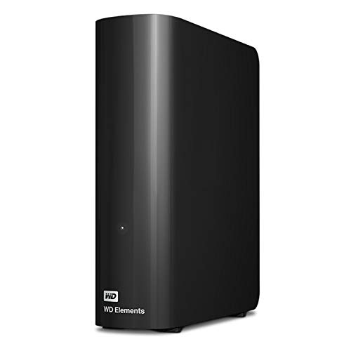 WD Elements 20 TB Disco rígido externo de secretária, compatibilidade USB 3.0, Plug-and-Play solução para facilitar o armazenamento adicional das suas fotos, músicas, vídeos e arquivos importantes.