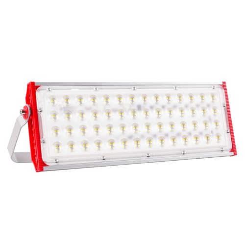 Focos LED para exterior 200 W, 20.000 lúmenes projetor LED exterior IP66 impermeável foco exterior de Floodlight foco branco frio de 6500 K, luz de inundação para armazém garagem jardim pátio