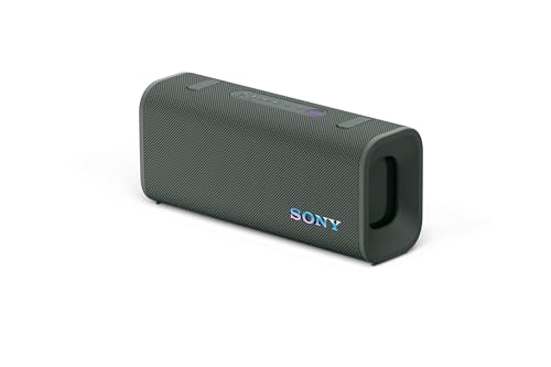 Sony ULT Field 3 - Altifalante Bluetooth portátil com ULT Power Sound, bateria de 24 horas, IP67, resistente à água, ao pó e aos impactos, correia destacável para o ombro, compacto - cinzento bosque