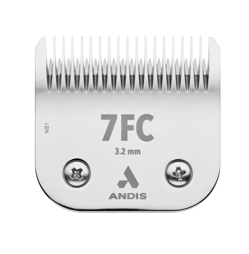 Andis UltraEdge #7FC - Lâmina de corte removível, crie a sua maneira, com bordas de carbono, cromada