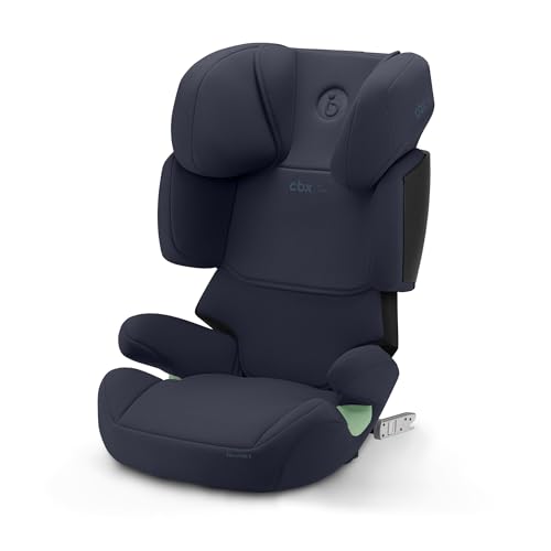 CBX by CYBEX Cadeira de carro infantil Solution X i-Fix, para carros com e sem ISOFIX, de 3 a 12 anos aprox. (100-150 cm), aprox. 15 a 50 kg, azul-marinho (azul marinho)