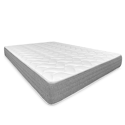 DUÉRMETE ONLINE - Colchão viscoelástico, reversível, 90 x 190, firme e confortável, ergonómico, espessura de 21 cm, anti-ácaros, bactérias e hipoalergénico, branco