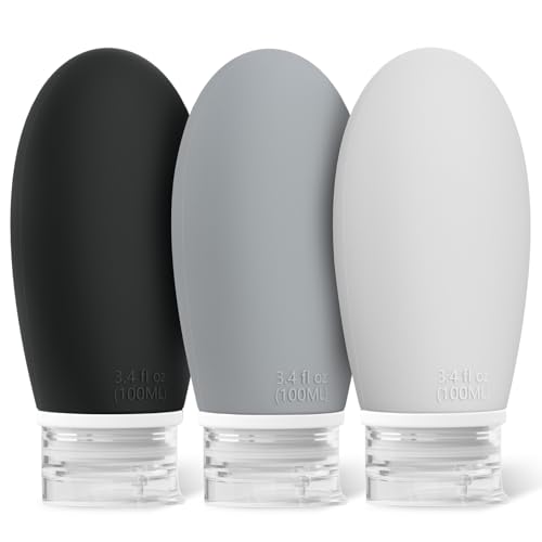Opret Barcos de viagem TS0-3, 100 ml, preto, cinzento escuro, cinzento claro, Minimalist