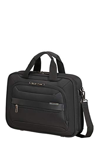 Samsonite Vectura Evo Malas para portáteis, Preto (Preto), Contemporâneo