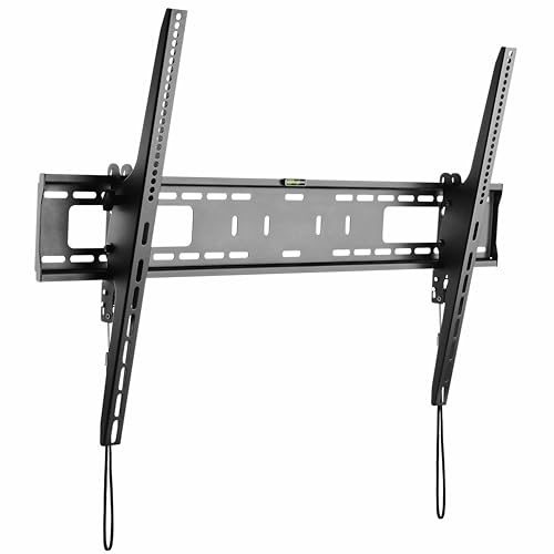 RICOO Suporte TV parede inclinável fixo extra plano televisão 60-100" (152-254 cm) N2396 televisão universal LED/LCD/curvo VESA 300 x 200 x 600 x 400