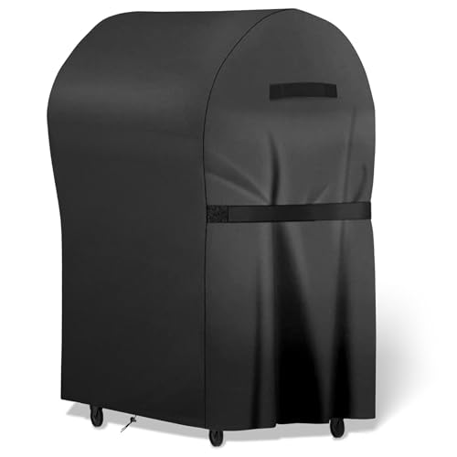 DOBIGER Capa para churrasco exterior impermeável, cobertura para churrasqueira a gás Oxford 210D, capa para churrasqueira universal, preto (77 x 67 x 110 cm)