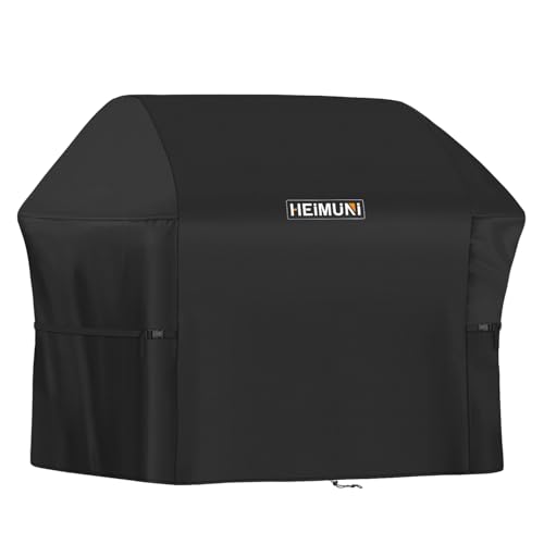 HEIMUNI Capa para churrasco impermeável, capas para churrasco para Weber Genesis 300 séries, capa para churrasco grande capa de churrasco exterior para Weber 2-3 queimadores grelha a gás (152 x 66 x