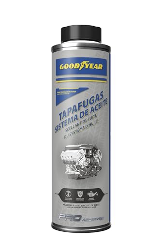 Goodyear Pro Additives para fugas do sistema de óleo, aditivo de óleo, 250 ml (o pacote pode variar)