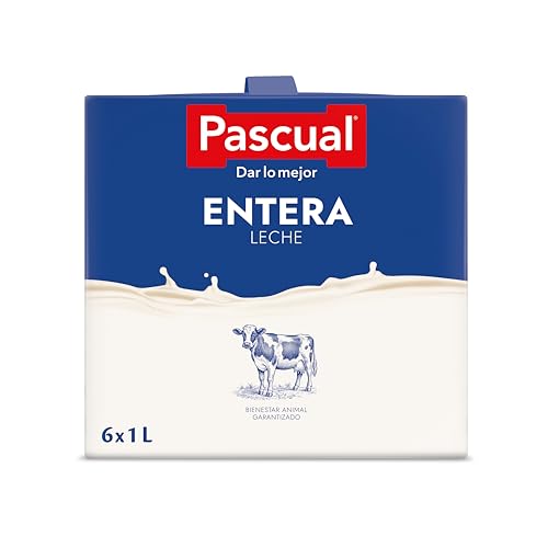 Pascual - Leite pascual clássico inteiro. Formato 6 x 1 l