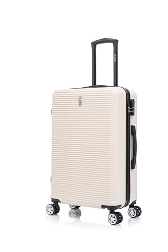 CELIMS - Malas leves, aprovadas por mais de 100 companhias aéreas, para viajar com confiança, Bege, Malas e trolleys