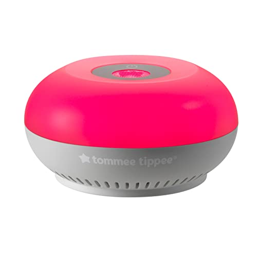 Tommee Tippee Assistente de adormecer Dreammaker, cientificamente comprovado, ajuda o bebé a dormir melhor, ruído rosa, luz noturna vermelha, sensor de choro inteligente