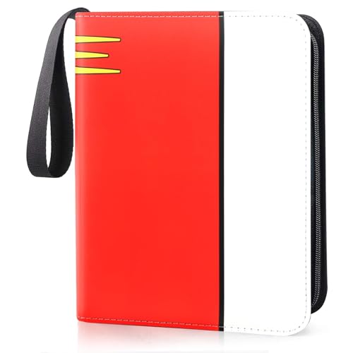 Álbum Cartas Pokemon, 480 cartões, 60 páginas, álbum para cartas colecionáveis 4 bolsos