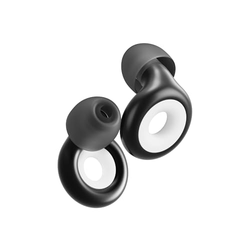 Loop Experience 2 Plus tampões para os ouvidos - proteção auditiva certificada para concertos, festivais, eventos, desportos e vida noturna, redução de ruído de 17 dB (alta fidelidade) mute