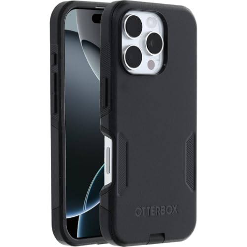 Otterbox Capa para iPhone 16 Pro MAX Commuter Series MagSafe, resistente a choques e quedas, rugerizada, protetora, testada 3X padrões militares antiquedas, preto