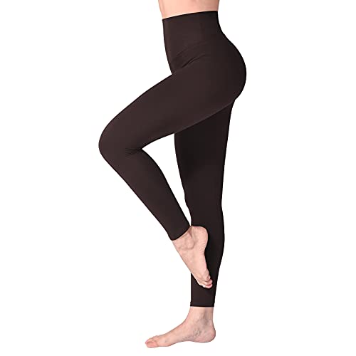 Sinophant Leggings de desporto para mulher, calças desportivas ioga, leggings mulher ginástica, macias, elásticas, cintura alta para reduzir a barriga