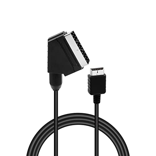 Mcbazel Real RGB Scart cabo AV corda de chumbo para PS3 PS2 PS 1 uma PAL - não para HDMI