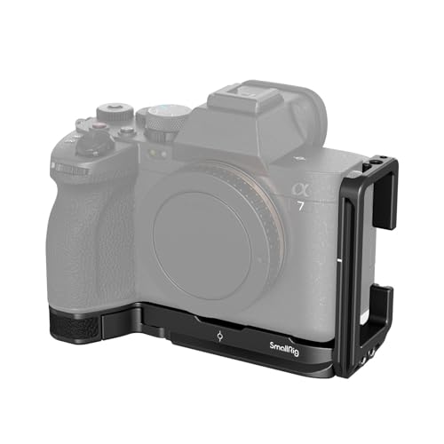 SMALLRIG L - Suporte para Sony A7R V/A7 IV/A7S III/A1/A7R IV/A9 II, placa em L de libertação rápida para Arca - 3660