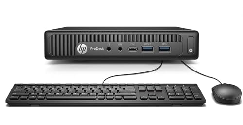 HP Prodesk 600 G2 Mini-Desktop-PC, Intel Core i5-6500, 16 GB de RAM, SSD de 512 GB, teclado americano, WiFi, Bluetooth, Windows 11 Pro (recondicionado)