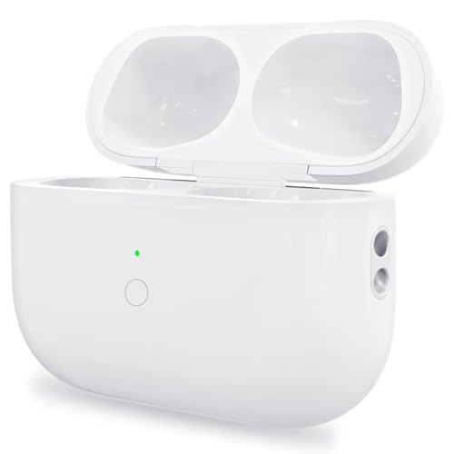 USB-C Capa de carregamento sem fios para Air Pod Pro 1 e Pro 2, substituição original Type-C Wireless Charging Case com botão de sincronização Bluetooth