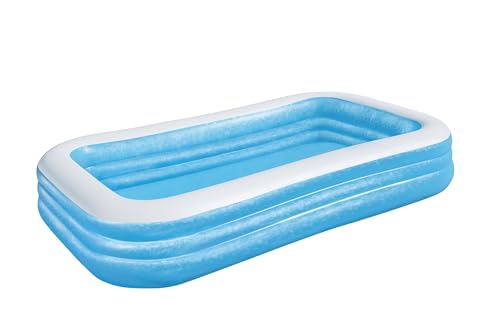 BESTWAY 54009 Piscina insuflável infantil, retangular, 305 x 183 x 56 cm