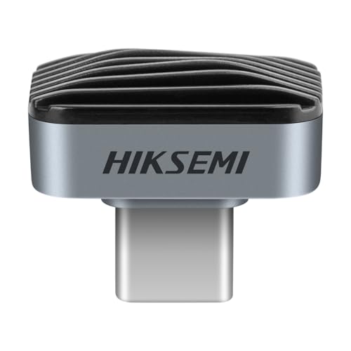 HIKSEMI Pendrive 256 GB, USB 3,2 Memória USB até 450 MB/s, mini USB tipo C SSD externo para iPhone 15/16, tablets, Mac, TV, áudio para carro, Android