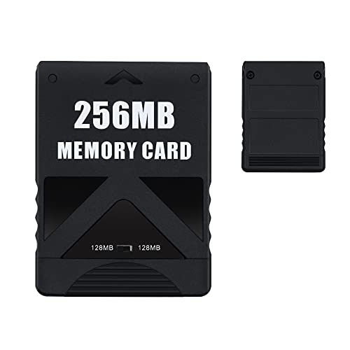 Tolesum Cartão de memória para jogos de 256 MB para a consola PS2/PS2 Slim armazenamento de alta velocidade
