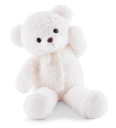 YunNasi Urso de peluche gigante, ursinho de peluche grande 90 cm XXL, branco