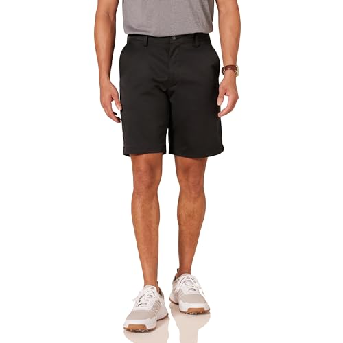 Amazon Essentials Calções elásticos de golfe e corte clássico (disponíveis em tamanhos grandes e longos especiais) homem