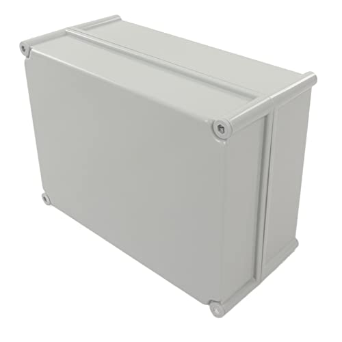 Tyenaza Caixa de conexão estanque exterior elétrica, caixa ABS IP67, para instalações elétricas Inter e exteriores, 380 x 280 x 180 mm