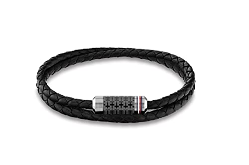 Tommy Hilfiger Relógio analógico de quartzo multifuncional para homem com correia em aço inoxidável