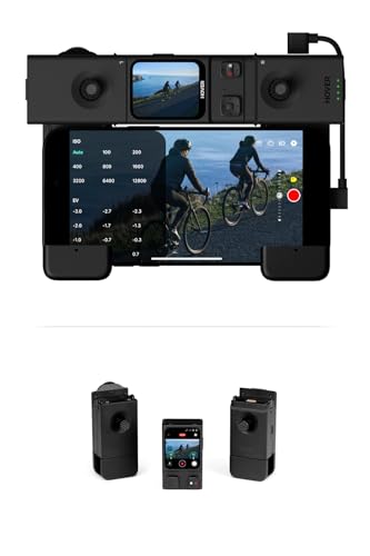 HOVERAir Beacon & Joystick Set – Controlador de movimento leve com ecrã em tempo real e funções de voo seguras para ciclismo, viagens e filmagens ao ar livre