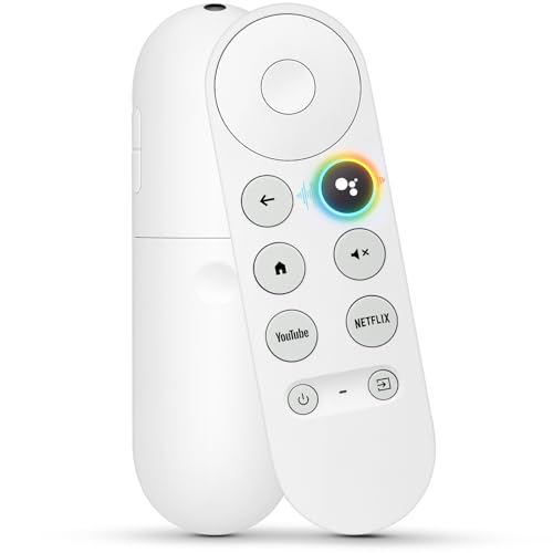 Controlo remoto por voz para Google Chromecast, G9N9N para Chromecast com Google TV Remote, para Google TV Streamer (apenas para Snow Chromecast Google)