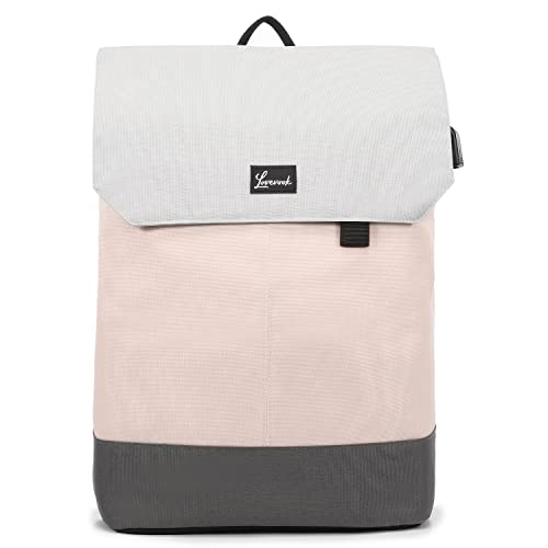 LOVEVOOK Mochila portátil para mulher, 15,6 polegadas mochila anti-roubo impermeável elegante para computador portátil com carregamento USB para viagens, universidade, negócios-rosa