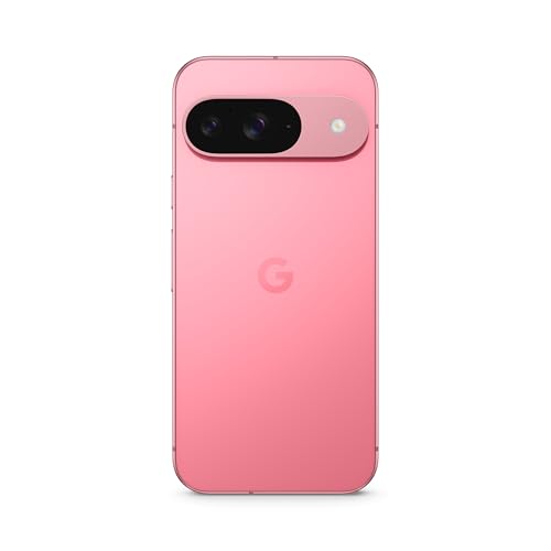 Google Pixel 9 - Smartphone Android desbloqueado com Gemini, câmara avançada, bateria com autonomia de 24 horas e ecrã atual de 6,3" - peónia rosa, 128 GB