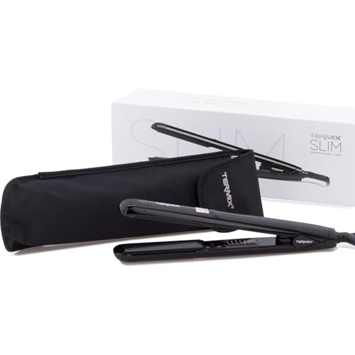 Termix Slim - Ferro de cabelo com titânio nano, que ajuda a gerar iões negativos benéficos para o cabelo.