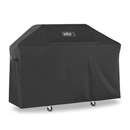 Weber 7757 Genesis 300 Series Prem Grill Cover, preto