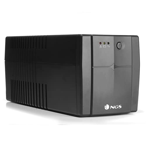 NGS FORTRESS1500V2 Sistema de alimentação ininterrupta SAI, Off Line UPS 1200 VA, tensão constante de saída 720 W para 4 tomadas Schuko