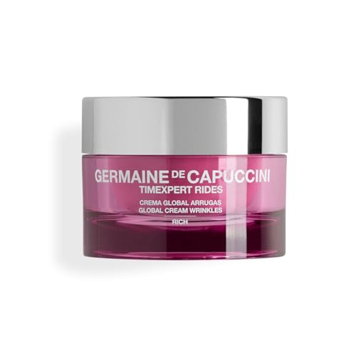 Germaine de Capuccini - Timexpert Rides - Creme Global de rugas rich - Creme facial antirrugas para mulher, diminui as rugas - suaviza os traços de expressão - 50 ml