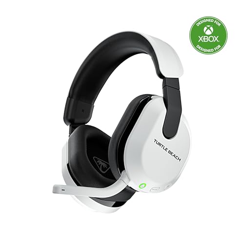 Turtle Beach Stealth 600 Consola Blanca Xbox Auriculares de Juego Inalámbricos con 80hr Batería, Altavoces de 50 mm y Bluetooth para Xbox Series X o S, Xbox One, PC y Mobile